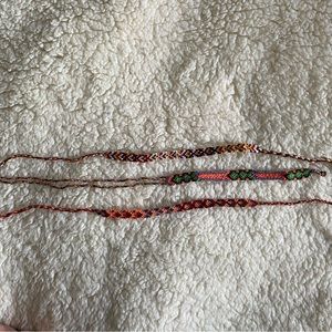 Friendship Bracelets x3
